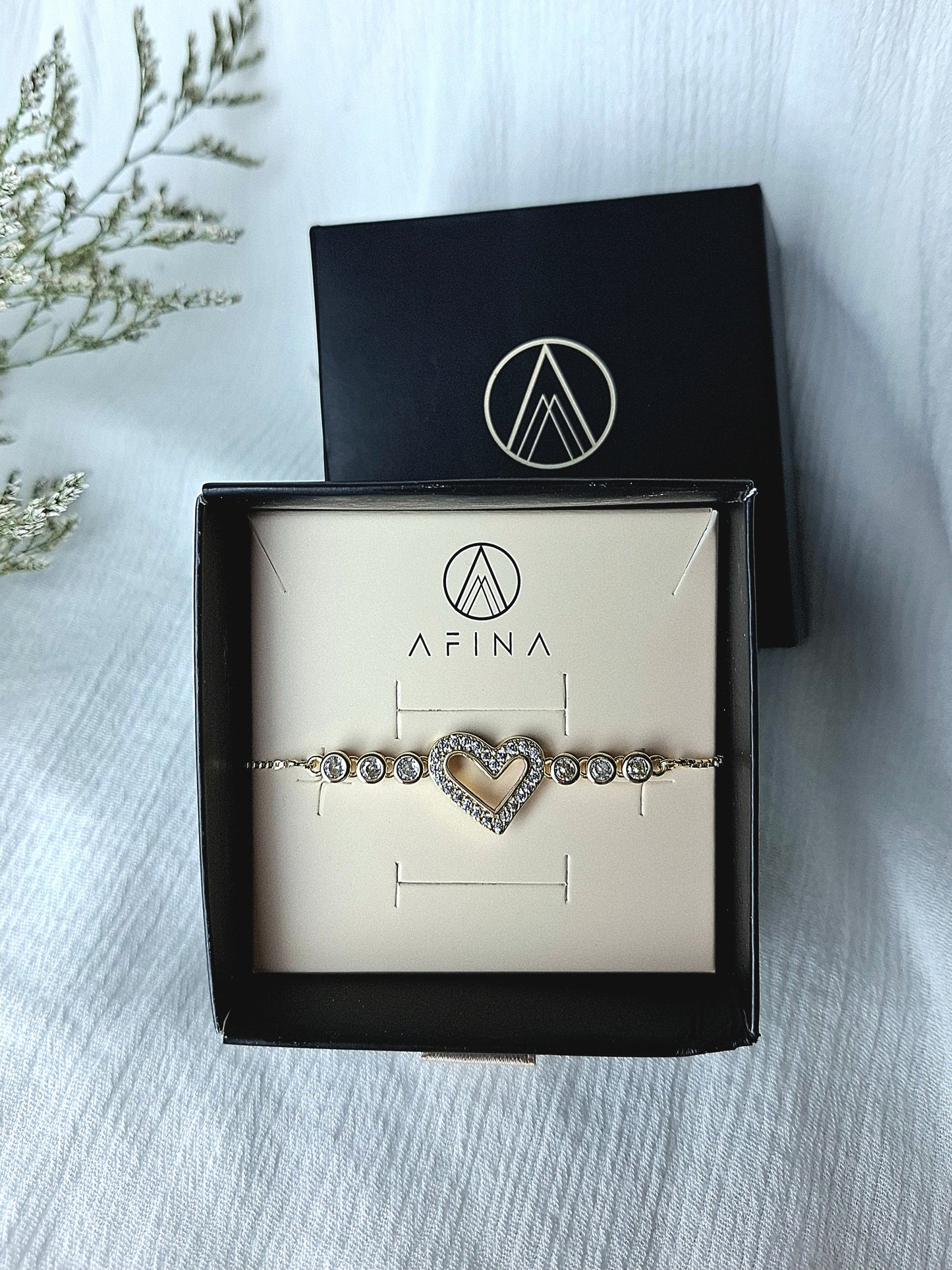 PULSERA AJUSTABLE CORAZON