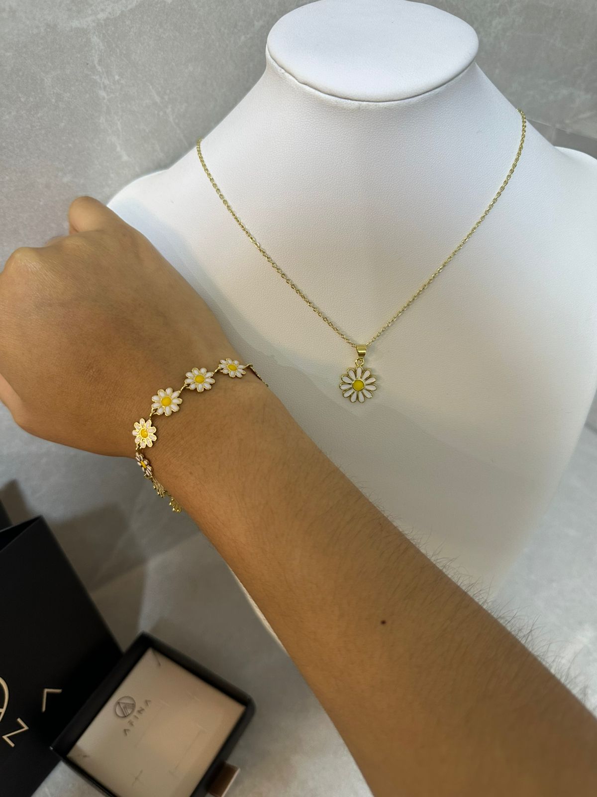SET MARGARITA: COLLAR + PULSERA